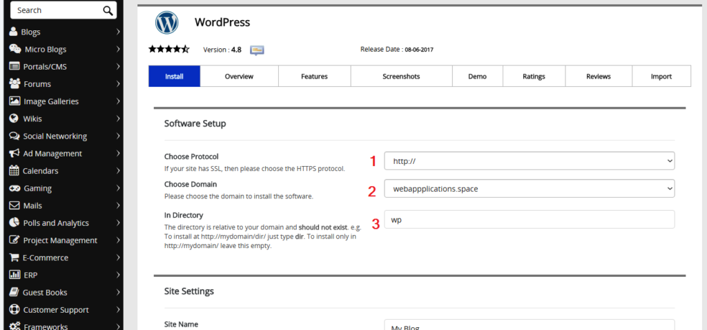 Soutech Web Consult - Installing WordPress - Cpanel