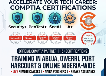 comptia voucher exams security + pentest+ a+ securityX CYSA owerri port harcourt abuja lagos nigeria soutech clacachi